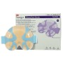 Tegaderm 3m foam dressing with silicone edges 15x17 cm - pack of 10.