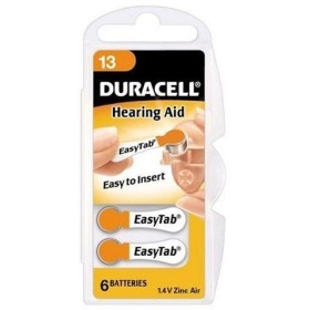 HEARING AID 13 DURACELL - ACUSTICA 13 - BLISTER 6 PILE