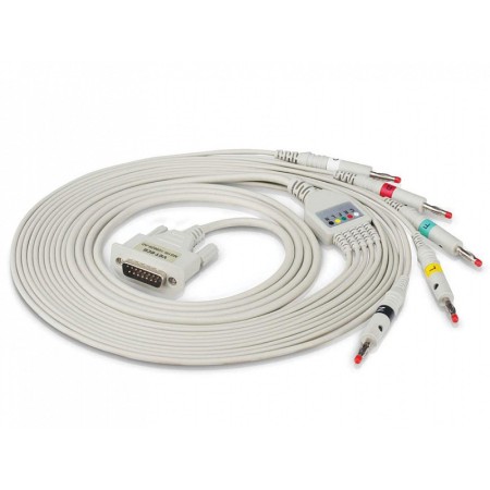 Cavo ecg veterinaria 5 derivazioni per 33305/6