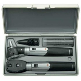 Set D-873 completo con Oftalmoscopio mini 3000, Otoscopio mini 3000 a F.O.