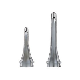 Speculum di metallo – scanalati per testina aperta - 65mm lunghezza / Ø 6mm
