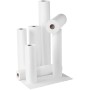 2-lagige Bögen aus reiner Zellulose 59cm x 80m - Box mit 6 Rollen