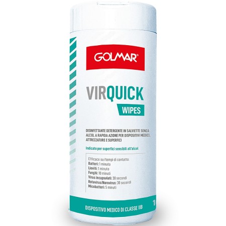 Salviette Disinfettanti Virquick Wipes - confez. da 100 pz.