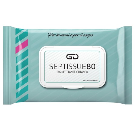 GD Septissue80 Huddesinfektionsservietter - 80 stk.