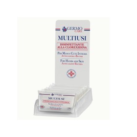 Flow pack 20 salviettine disinfettanti multiusi alla clorexidina - conf. 16 pz.