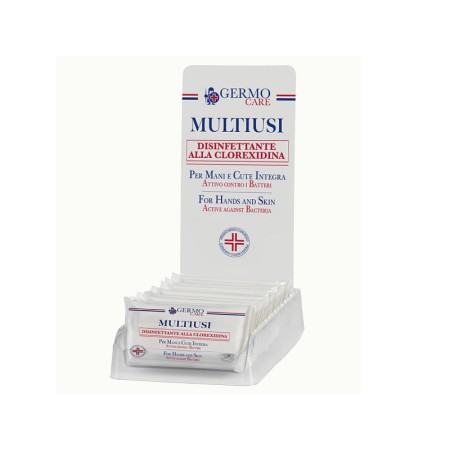 Flow pack 20 salviettine disinfettanti multiusi alla clorexidina - conf. 16 pz.