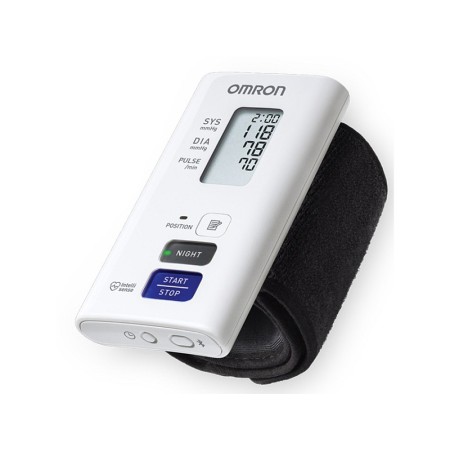 Misuratore di pressione da polso automatico omron nightview hem-9601t-e3 - 1 pz.