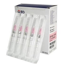 Ago cannula periferico ev bd insyte 20g x30mm - 381234 - conf. 50 pz.