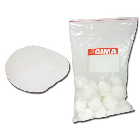 Tamponi rotondi di garza - diam. 40 mm - cotone - conf. 1000 pz.